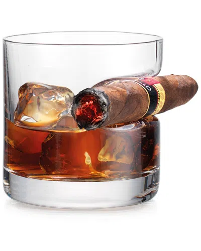 Godinger Narturo Cigar Glass Pair In Transparent