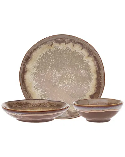 Godinger Onyx 12pc Dinnerware Set In Sand