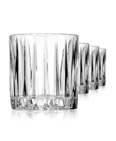 Godinger Parallels Double Old-fashioned Glasses, Set Of 6 In Clear