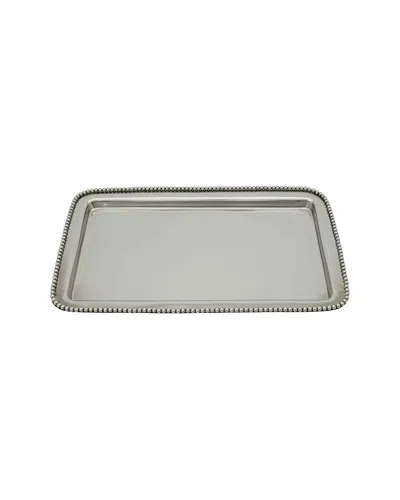 Godinger Perles Serving Tray In Gray