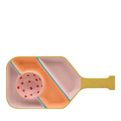 Godinger Pickleball 14 Chip 'n Dip In Multi