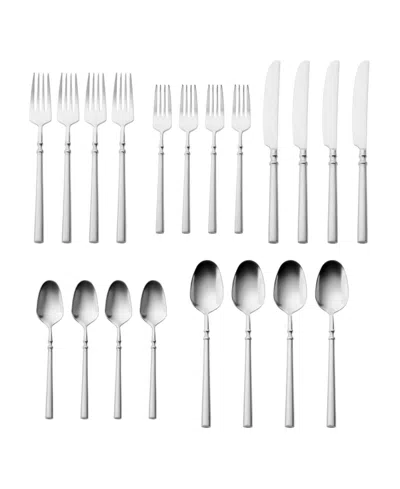 Godinger Regal 20-pc. Flatware Set, Service For 4 In Silver