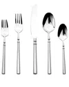 Godinger Regal Matte Handle 18/10 Stainless Steel 20pc Flatware Set, Service  For 4