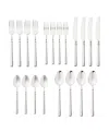 Godinger Regal Mirrored 20-pc. Flatware Set, Service For 4 In Silver