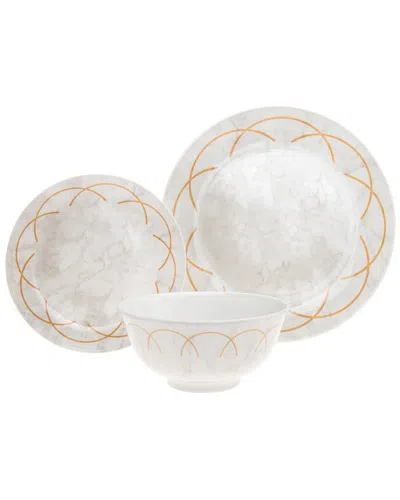 Godinger Rotolo 12pc Dinnerware Set In Stone