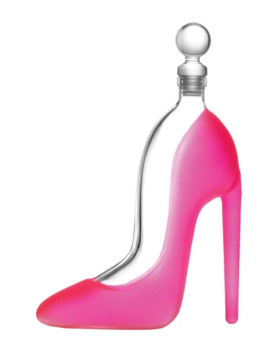 Godinger Runway Pink High Heel Decanter