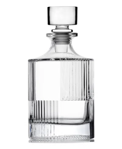 Godinger Scatola 36 Oz. Whiskey Decanter In Silver