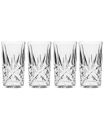 Godinger Set Of 12 Dublin Highballs In Transparent