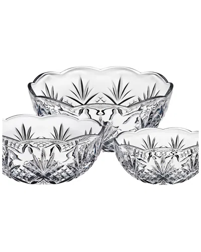 Godinger Set Of 3 Serving Bowls