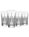 Godinger Dublin Set Of 4 12oz All Purposeâ Glasses In Clear