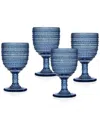 Godinger Set Of 4 Lumina Goblets
