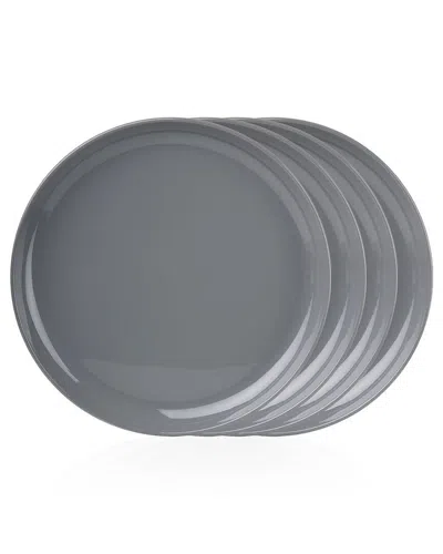 Godinger Set Of 4 Marbella Stacking Melamine Dinner Plates