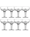 Godinger Set Of 8 Dublin Champagne Coupes