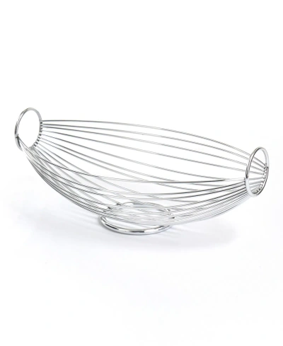 Godinger Hammock Serving Basket In Silver