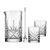 Godinger Silver Dublin Crystal 5-pc. Lead Free Drinkware Set In Transparent