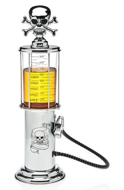 Godinger Skull Gas Pump Liquor Dispenser In Transparent