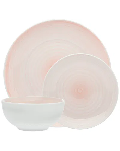 Godinger Spiral Pink 12pc Set