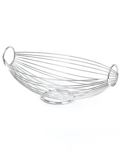 Godinger Strand Hammock Serving Bowl In Gray