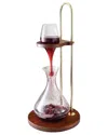 Godinger The Somm's Embrace Aerator & Carafe Station In Transparent