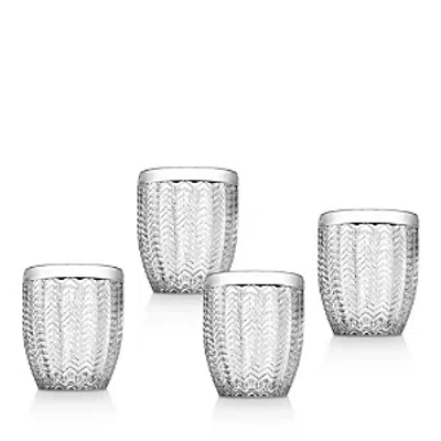 Godinger Twill Double Old-fashioned Glass In Clear