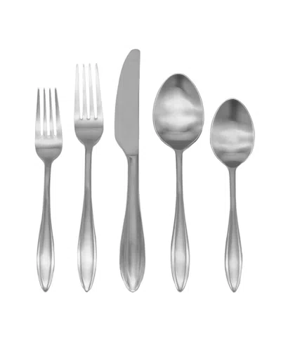 Godinger Unica 18/10 Stainless Matte 20 Piece Set, Service For 4 In Silver