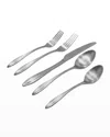 Godinger Unica Satin Finish 20-piece Flatware Set In Metallic