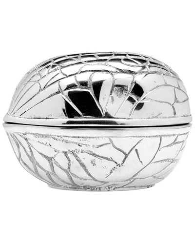 Godinger Walnut Silver Container