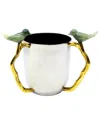 Godinger Wash Cup With Resin Bird