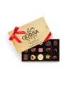 Godiva Assorted Chocolate Gift Box With Red Ribbon, 15 Pieces In Gold