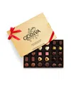 Godiva Assorted Chocolate Gift Box With Red Ribbon, 30 Pieces In Transparent
