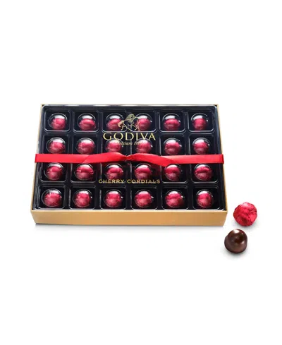 Godiva Cherry Cordial Gift Box, 24 Pieces In Multi
