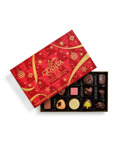 Godiva Chocolate Gold Holiday Gift Box, 15-pieces In Multi