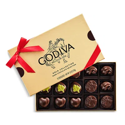 GODIVA DARK CHOCOLATE GOLD BOX, 15 PIECE