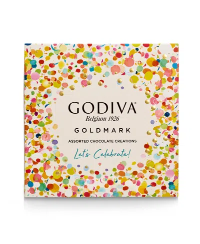 Godiva Goldmark Celebrations Limited Edition Assorted Cake Inspired Chocolates, 18 Pieces In Transparent