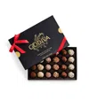 Godiva Signature Truffles Assorted Chocolate Gift Box With Red Ribbon, 24 Pieces In Transparent