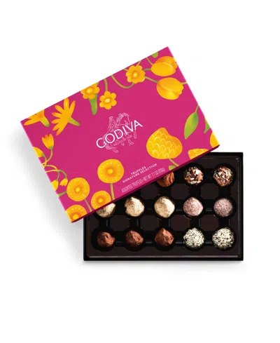 Godiva Signature Truffles Gift Box Spring Edition, 15-pc. In Transparent