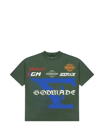Godmade 7 Speed Graphic-print T-shirt In Multi