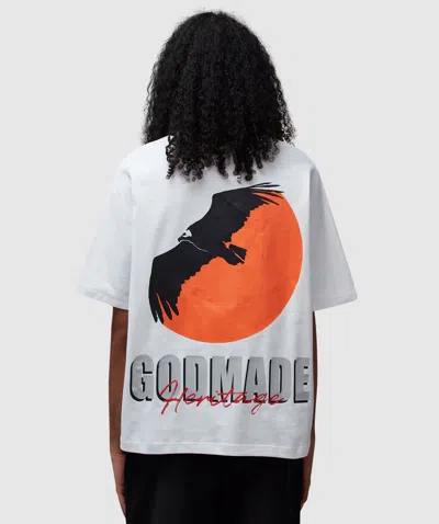 Godmade Clo Heritage T-shirt In White