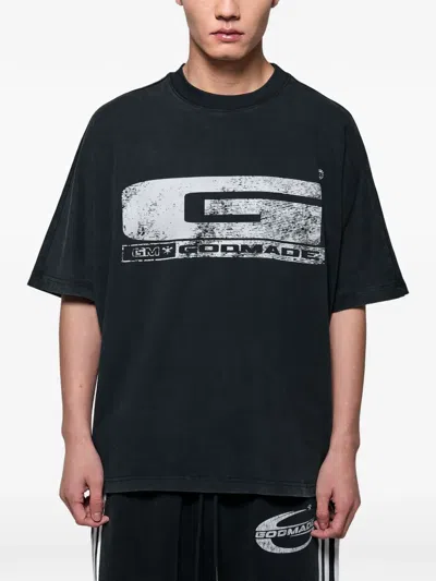 Godmade Logo-print T-shirt In Black
