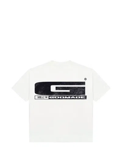Godmade Logo-print T-shirt In White