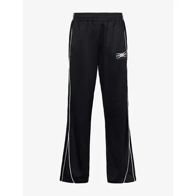 Godmade Mens Finish Line Cotton Jogging Bottoms Black