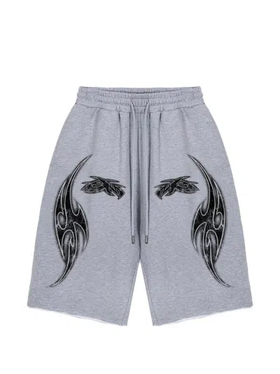 Godmade Vivid Graphic-print Shorts In Multi