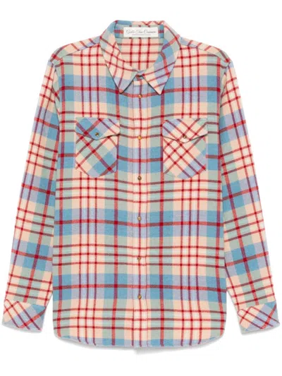 God's True Cashmere Al's Run Shirt In Red