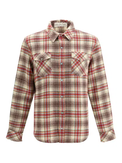 God's True Cashmere Balance Tartan Chest-pocket Shirt In Multi