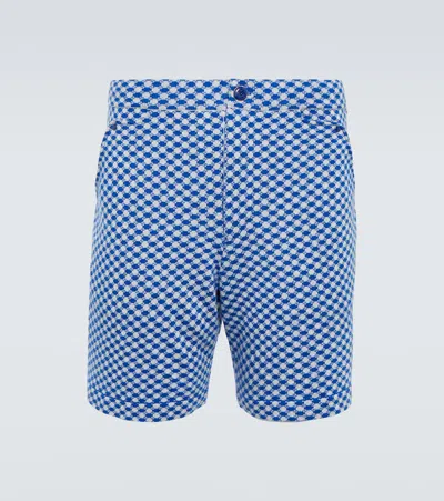 God's True Cashmere Cashmere Bermuda Shorts In Blau