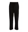 God's True Cashmere Cashmere Buttoned-hem Sweatpants In Black