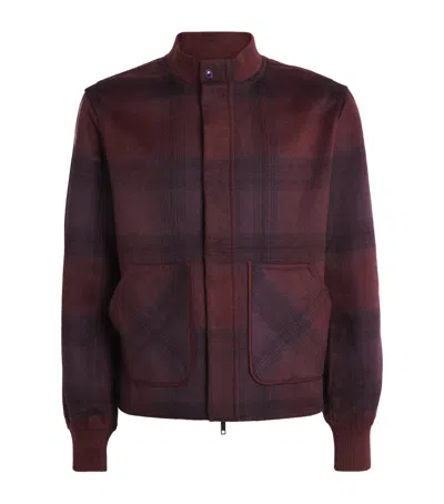 God's True Cashmere Cashmere Gratitude Jacket In Burgundy