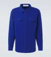 God's True Cashmere Cashmere Overshirt In Blue