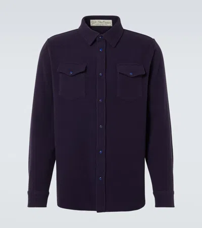 God's True Cashmere Cashmere Shirt In Blue