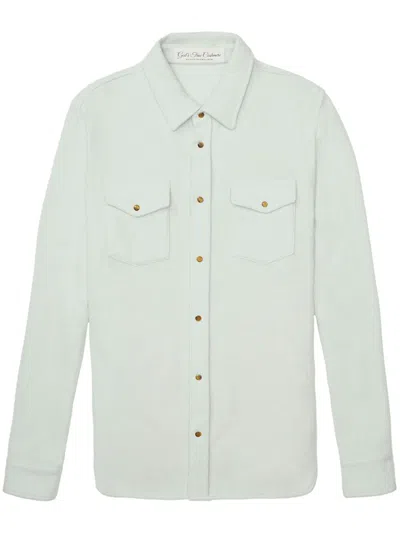 God's True Cashmere Cashmere Shirt In Green
